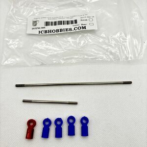 Tamiya Super Clodbuster 45 118mm Turnbuckles Tie Rod Ends 1905227 BR2 BR4 NEW